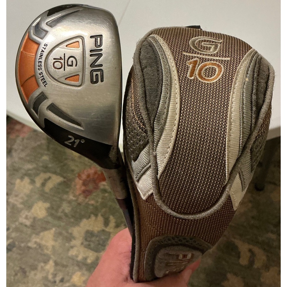 Ping G10 Hybrid 21 Degree Aldila VS Proto 80-R Regular Graphite Right Headcover